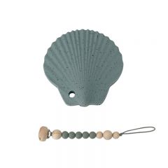 Set pacifier and shell mermaid