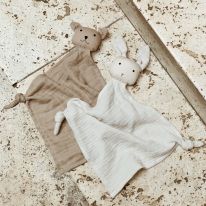 Yoko mini cuddle cloth 2 pack sandy stone beige Liewood