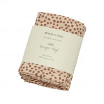 Organic muslin cloths 3-Pack buttercup rosa Konges Slojd