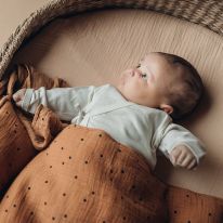 Baby bed elastic bedsheet nude Bonjour Little