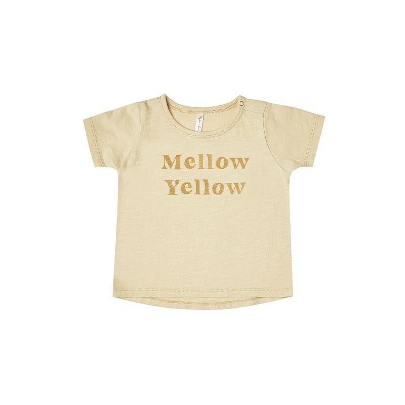 T-shirt mellow yellow Rylee and Cru