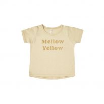 Mellow yellow tee Rylee and Cru