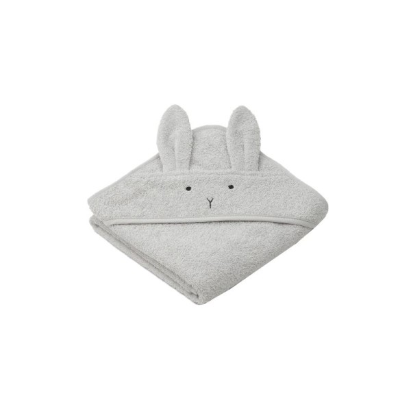 Albert hooded junior towel rabbit dumbo grey Liewood