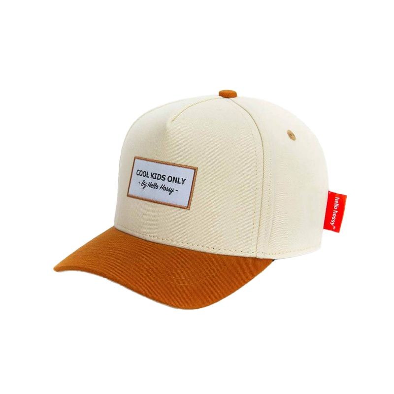 Cap mini beige Hello Hossy - Yellow Flamingo