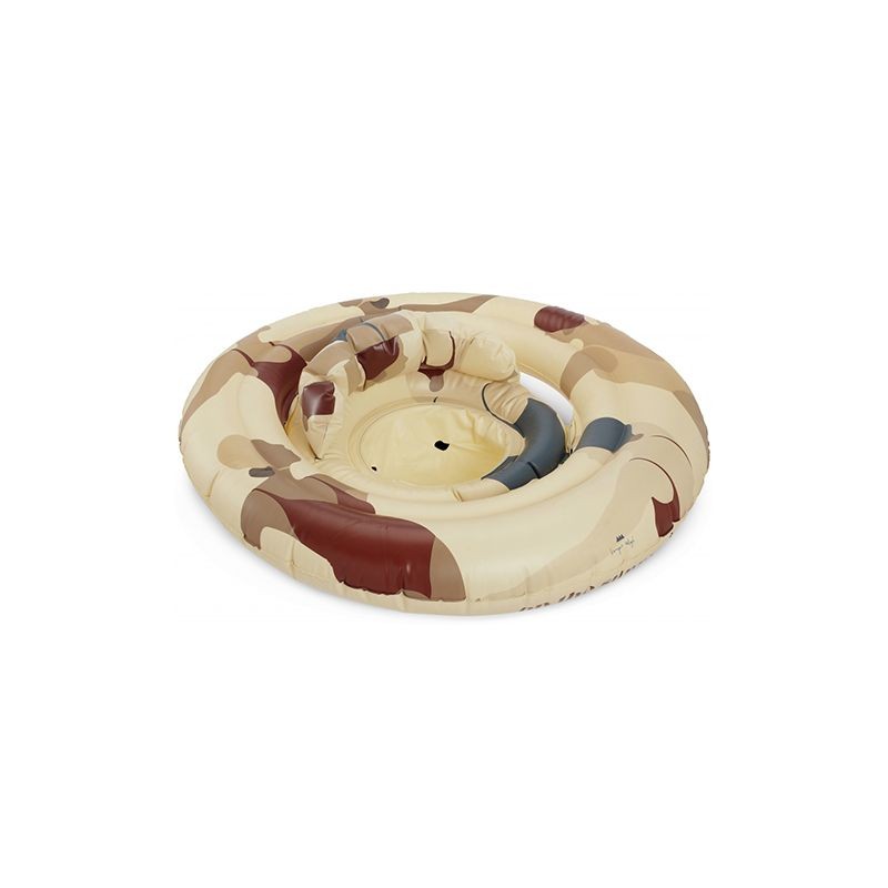 Swim ring baby numphe Konges Slojd - Yellow Flamingo