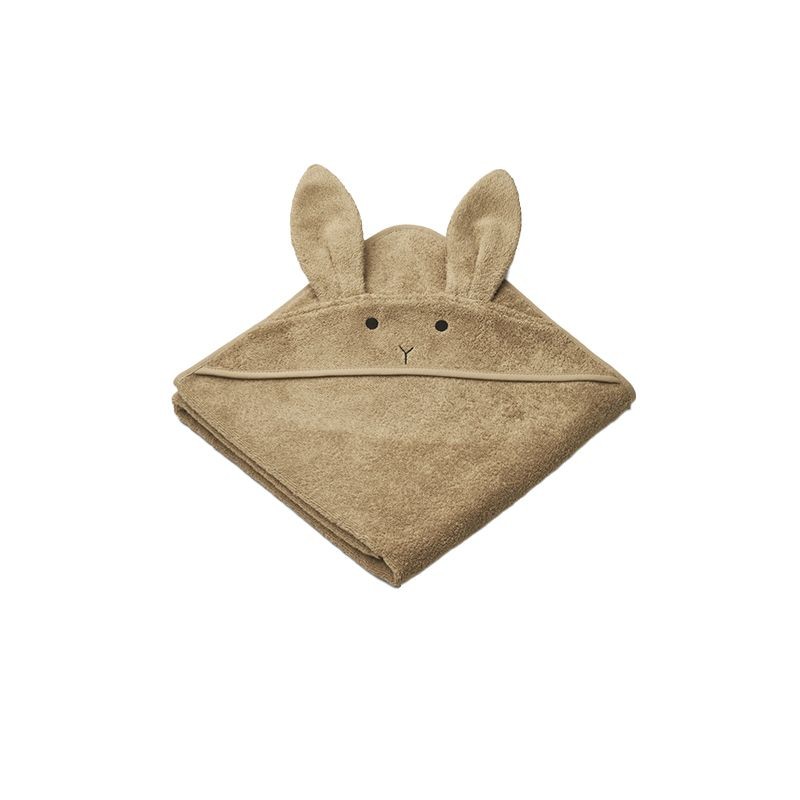 Augusta hooded junior towel rabbit oat Liewood