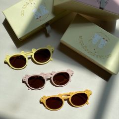 Sunglasses baby mustard gold Konges Slojd