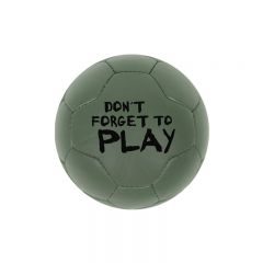 Soccer ball don't forget to play green VanPauline