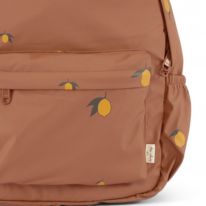 Rain kids backpack mini deux lemon brown Konges Slojd