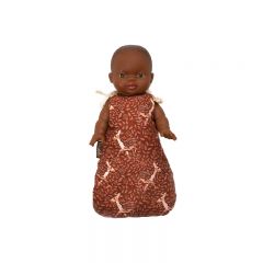 Cotton sleeping bag for faline doll Minikane