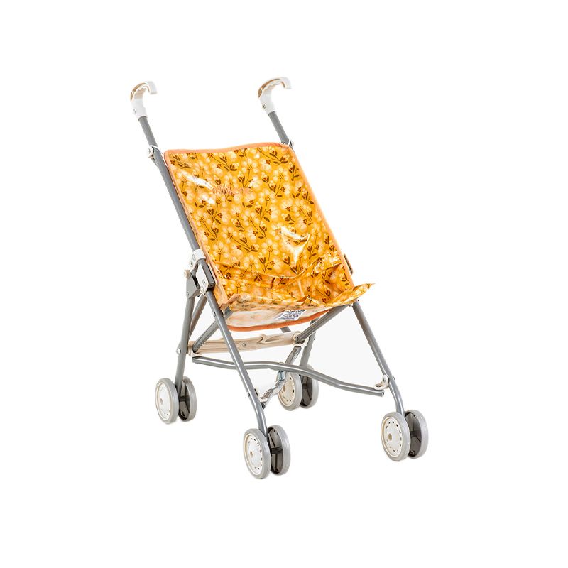 Stroller for doll astronomia Minikane Yellow Flamingo