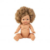 Blonde curly gordi doll anais Minikane