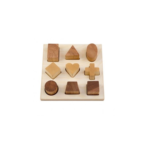 Puzzle à formes en bois Wooden Story