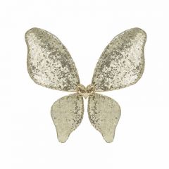 Sparkle sequin wings gold