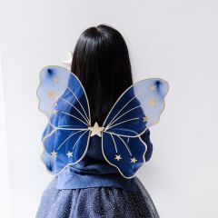 Starry night wings navy Mimi and Lula