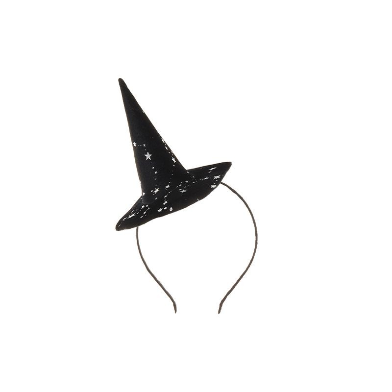 Bewitched velvet witches hat black Mimi and Lula