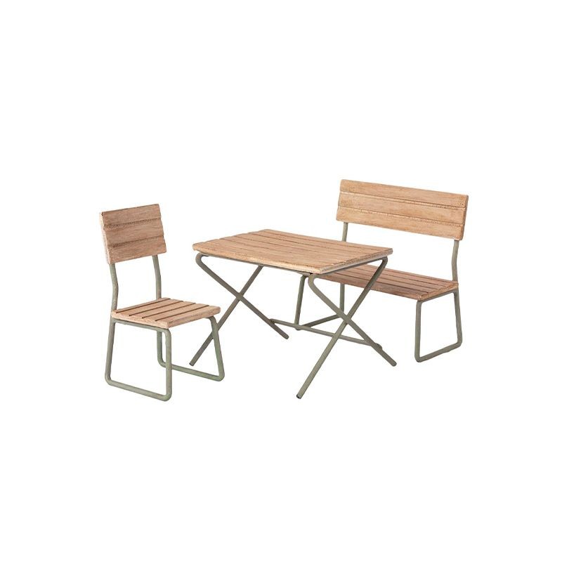 Garden set, table, chair and bench Maileg