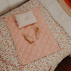 Parure de lit rose pour landau de poupée Olli Ella
