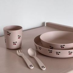 Set de vaisselle cherry Konges Slojd