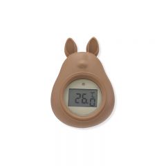Silicone bunny bath thermometer almond Konges Slojd