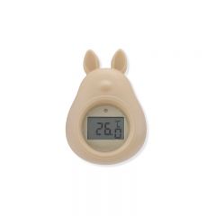 Silicone bunny bath thermometer shell Konges Slojd