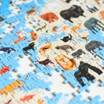 Puzzle 500 pièces les animaux