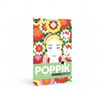 Poster flore power 1600 stickers Poppik