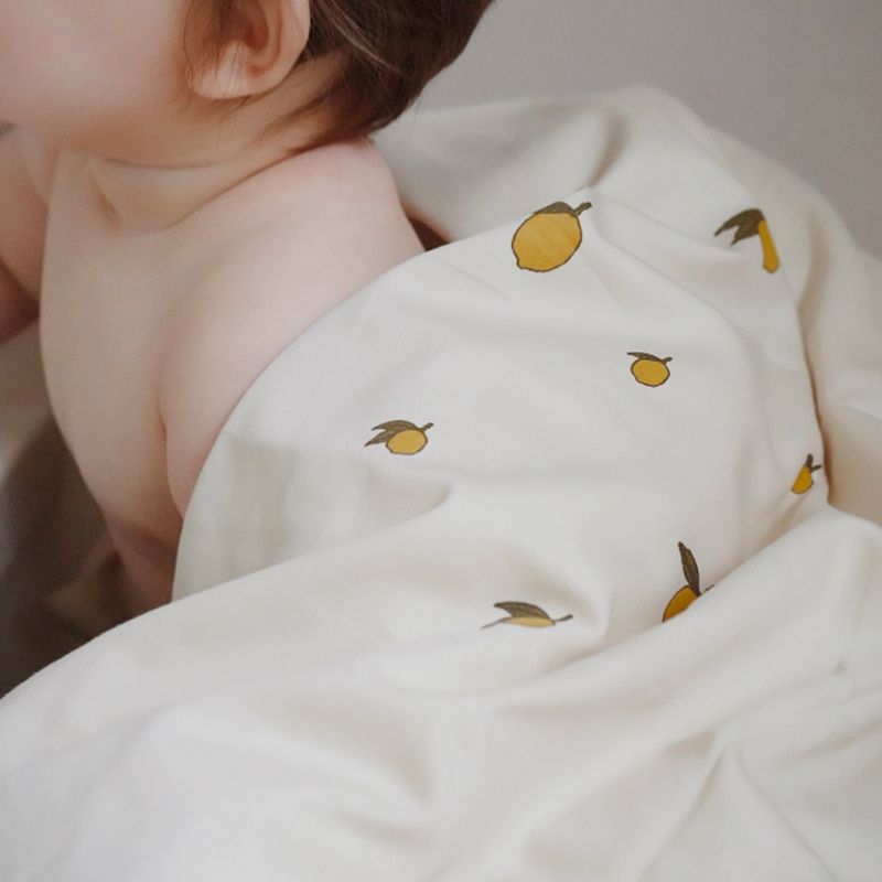 lemon baby bedding