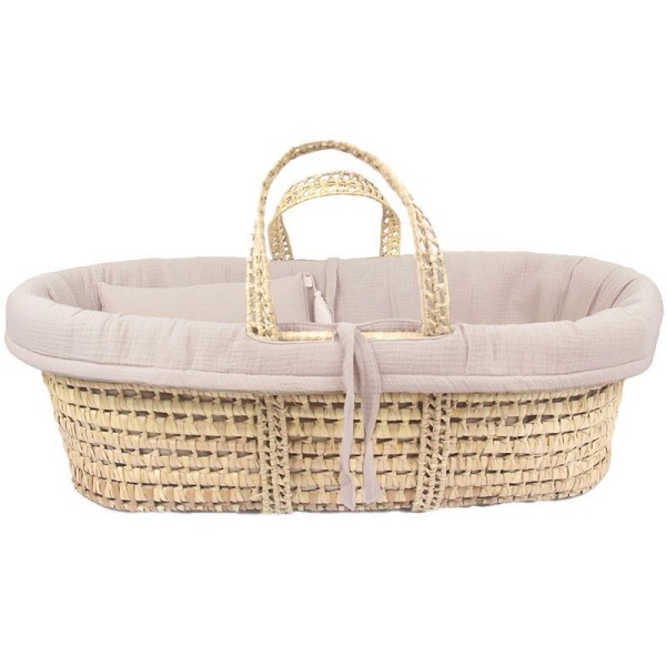Vanilla Moses Basket Linen Set Mrs. Ertha