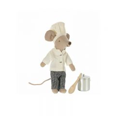 Dad mouse the chef with his accessories Maileg