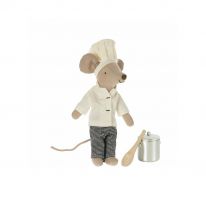 Dad mouse the chef with his accessories Maileg