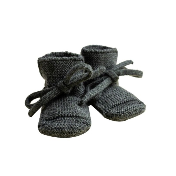 Wool Booties pine Hvid