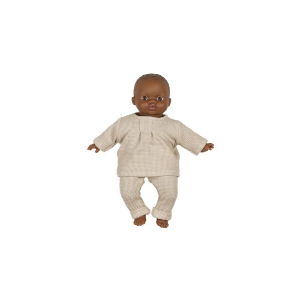 Doll clothes Basiles beige Minikane
