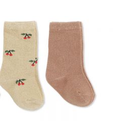 Lot de 3 paires de chaussettes à paillettes tuscany Konges Slojd