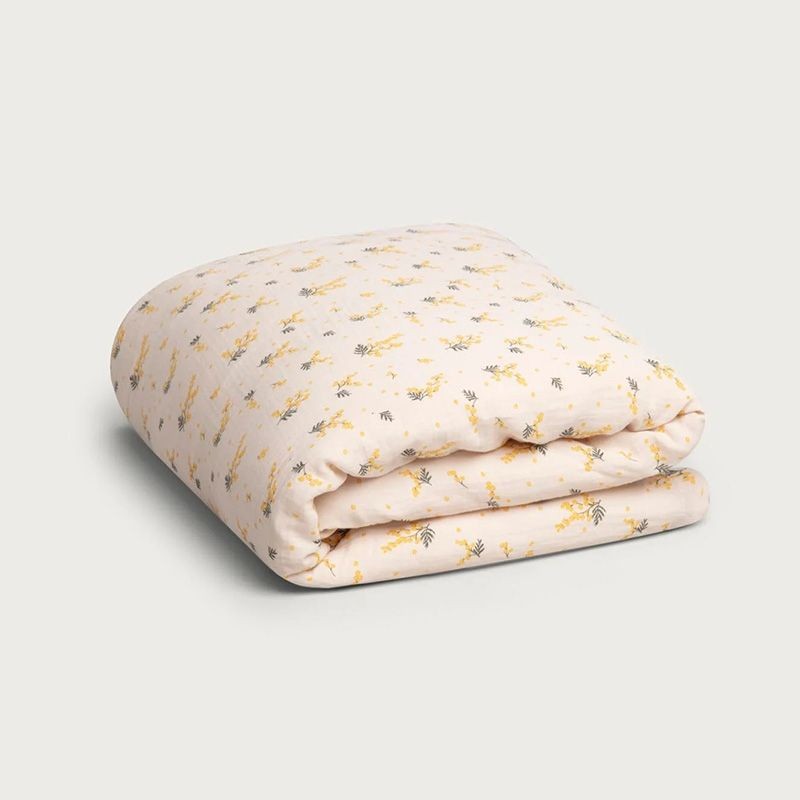 Mimosa muslin duvet cover double 220 x 240 cm Garbo&Friends - Yello