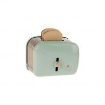 Miniature toaster and bread mint Maileg