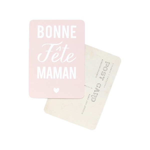 Cinq Mai  Post card Bonne Fête Maman