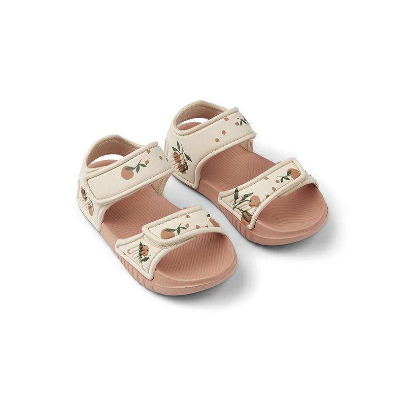 Blumer sandals peach sea shell mix Konges Slojd