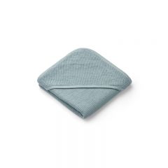Caro hooded towel sea blue Liewood