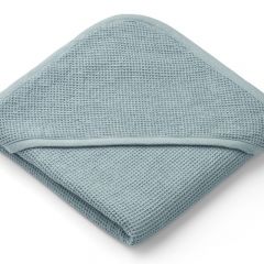 Caro hooded towel sea blue Liewood