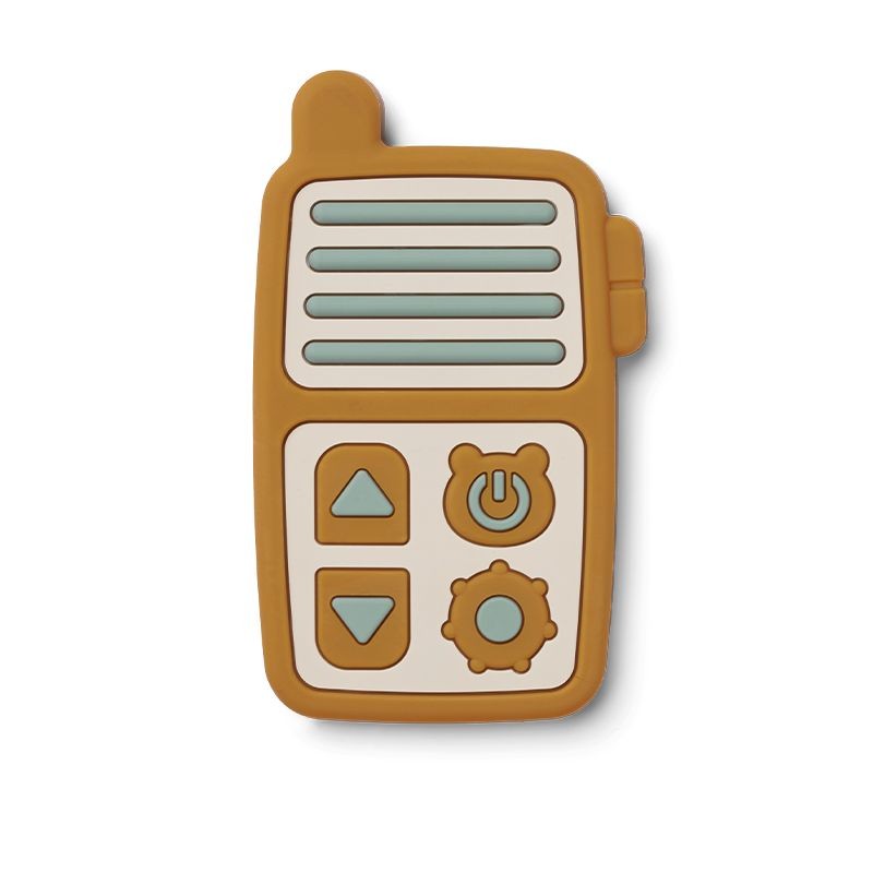 Talkie-walkie en silicone esben golden caramel Liewood