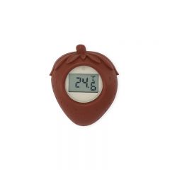 Silicone thermometer strawberry rosewood Konges Slojd