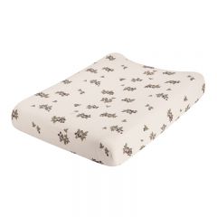 Blackberry muslin changing mat cover Garbo and friends
