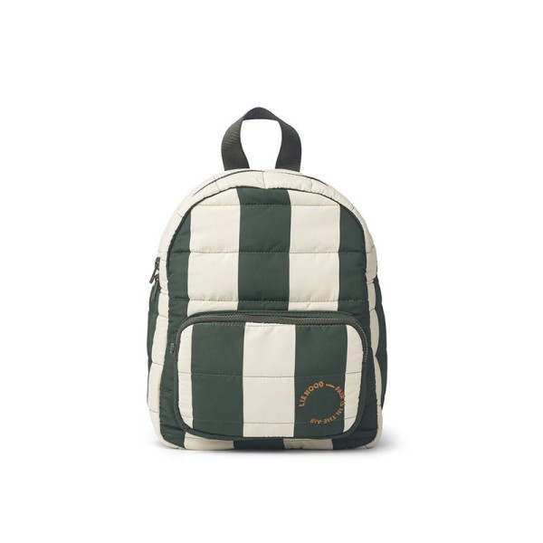 Sage school backpack printed hunter green Liewood