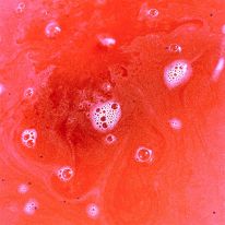 watermelon effervescent bath tablet Inuwet