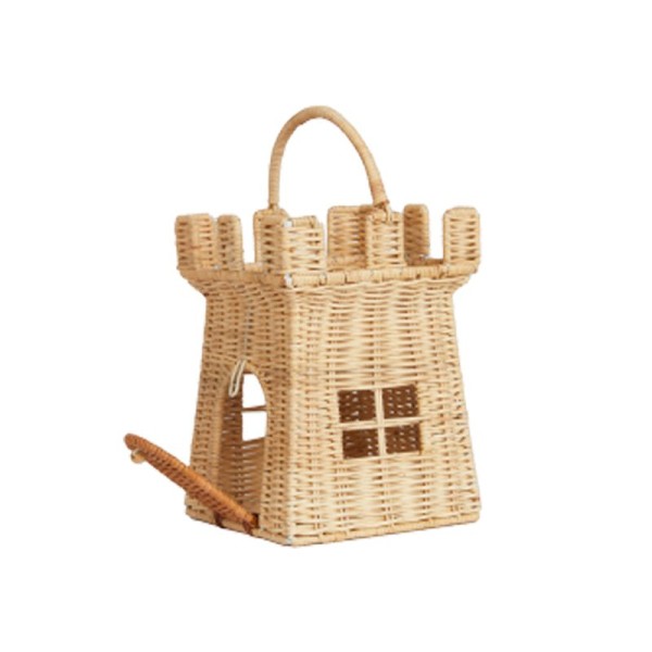 Rattan Castle bag Olliella