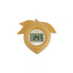 Thermomètre de bain citron honey mustard Konges Slojd