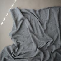 Blanket pointelle grey melange