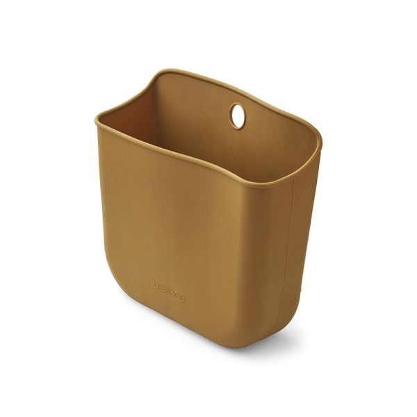 Moss storage basket golden caramel
