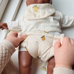 Doll nursery set lemon Konges Slojd